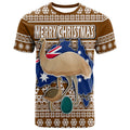 custom-personalised-australian-emu-christmas-vibe-with-aboriginal-dot-painting-style-t-shirt