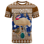 custom-personalised-australian-emu-christmas-vibe-with-aboriginal-dot-painting-style-t-shirt