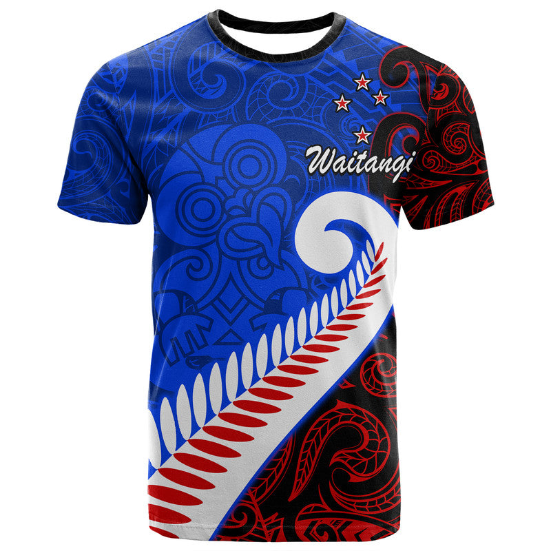 custom-personalised-waitangi-day-t-shirt-aotearoa-hei-tiki-silver-fern