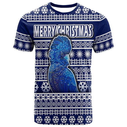 custom-personalised-australian-cockatoo-christmas-vibe-with-aboriginal-dot-painting-style-t-shirt