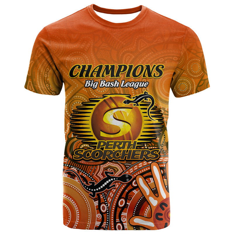 custom-personalised-perth-scorchers-champions-t-shirt-lizard-indigenous-aboriginal