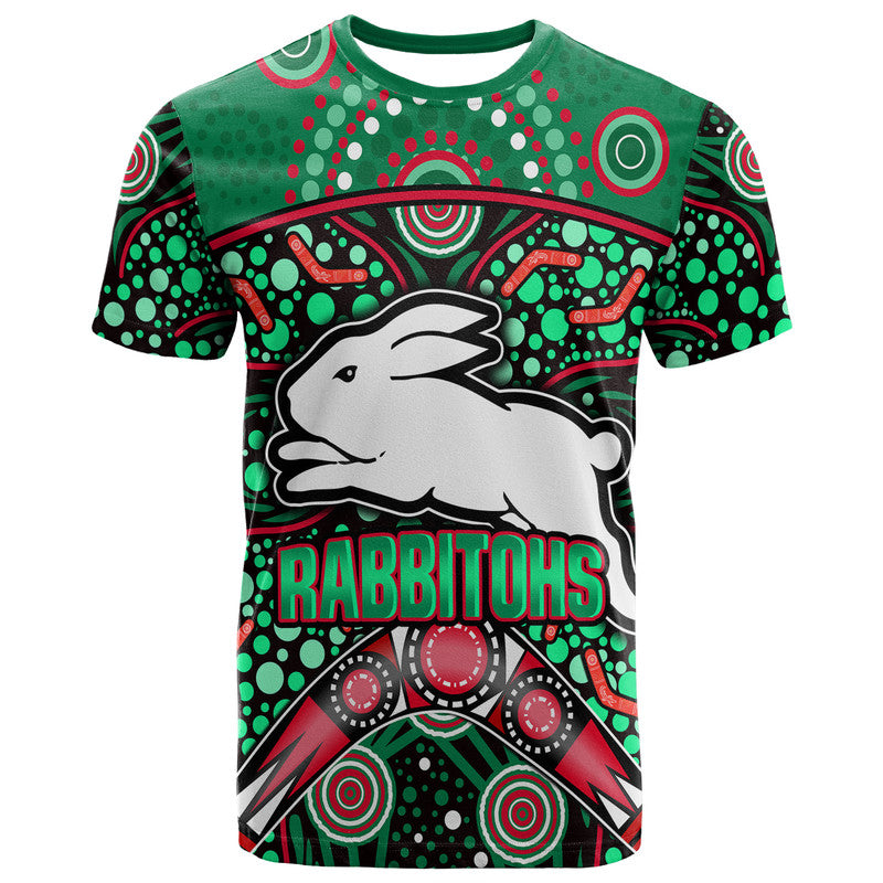 south-sydney-indigenous-rabbitohs-dot-art-style-t-shirt