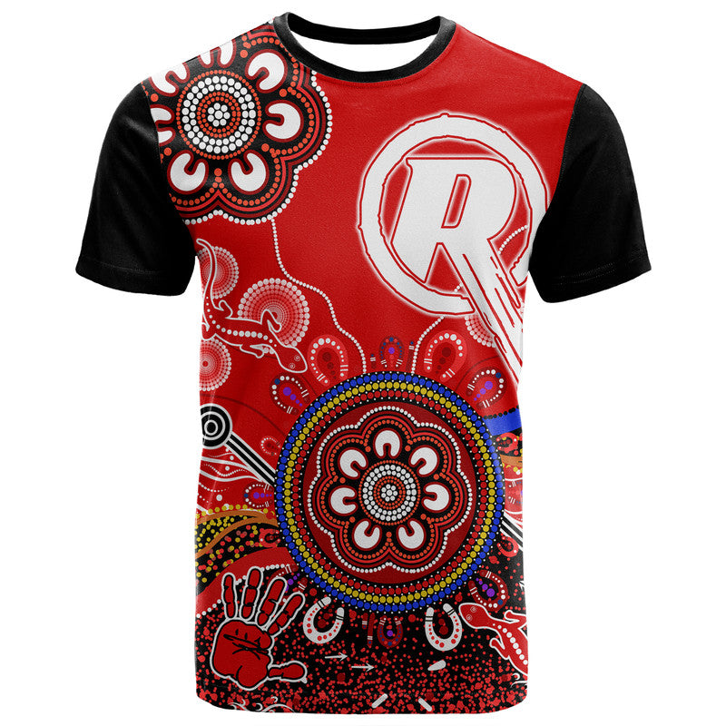 custom-personalised-melbourne-renegades-t-shirt-cricket-indigenous-aboriginal-lizard-version