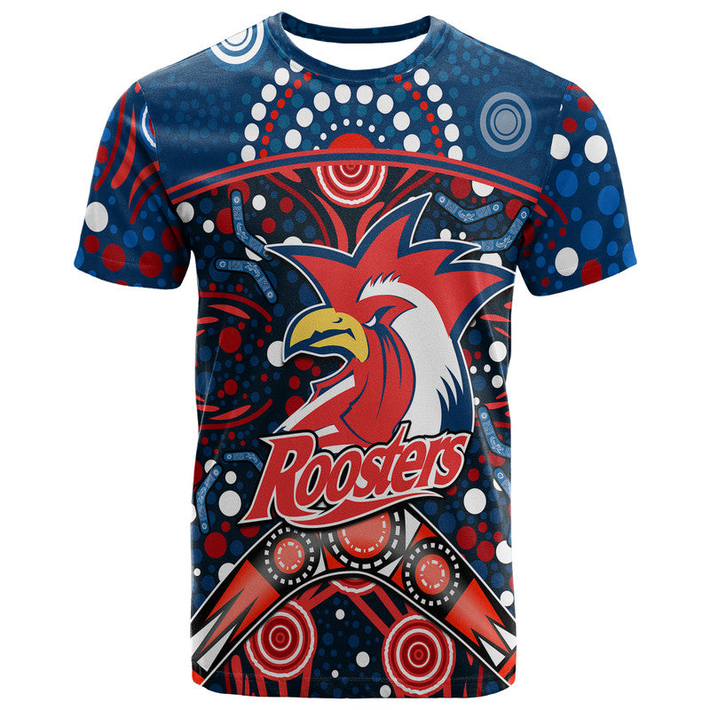 roosters-rugby-t-shirt-boomerang-indigenous-dots
