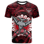 bombers-football-t-shirt-boomerang-indigenous-dots