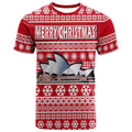 custom-personalised-australian-sydney-opera-house-christmas-vibe-with-aboriginal-dot-painting-style-t-shirt