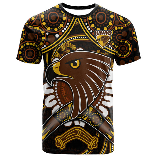 hawks-football-t-shirt-boomerang-indigenous-dots
