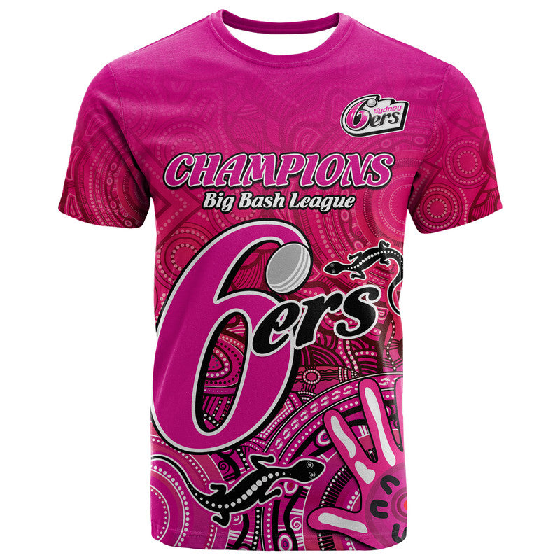 custom-personalised-sydney-sixers-champions-t-shirt-lizard-indigenous-aboriginal