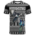 custom-personalised-australian-magpies-christmas-vibe-with-aboriginal-dot-painting-style-t-shirt