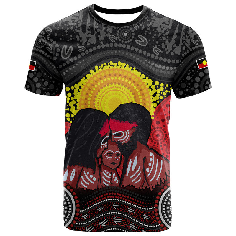 custom-personalised-australia-indigenous-aboriginal-family-t-shirt