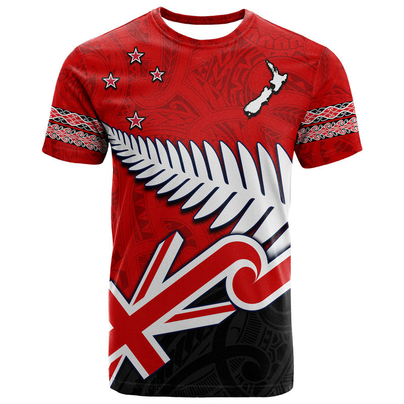 custom-personalised-waitangi-t-shirt-aotearoa-tino-rangatiratanga-flag-with-silver-fern