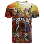 australia-kookaburra-dreaming-aboriginal-arty-style-t-shirt