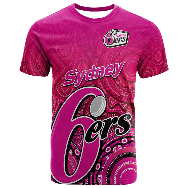 custom-personalised-sydney-sixers-indigenous-aboriginal-arts-t-shirt