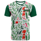 rabbitohs-poppy-flowers-field-t-shirt