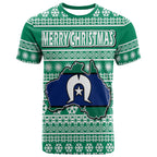 custom-personalised-australian-torres-strait-christmas-vibe-with-aboriginal-dot-painting-style-t-shirt