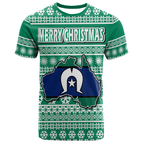 custom-personalised-australian-torres-strait-christmas-vibe-with-aboriginal-dot-painting-style-t-shirt