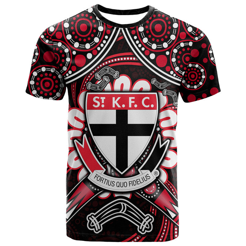 st-kilda-saints-t-shirt-boomerang-indigenous-dots