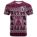 custom-personalised-manly-warringah-maroon-sea-eagles-christmas-vibe-t-shirt