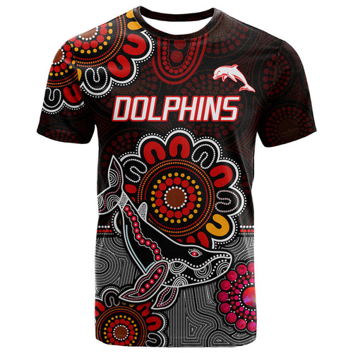 custom-personalised-dolphins-rugby-t-shirt-indigenous-circles-and-waves-black