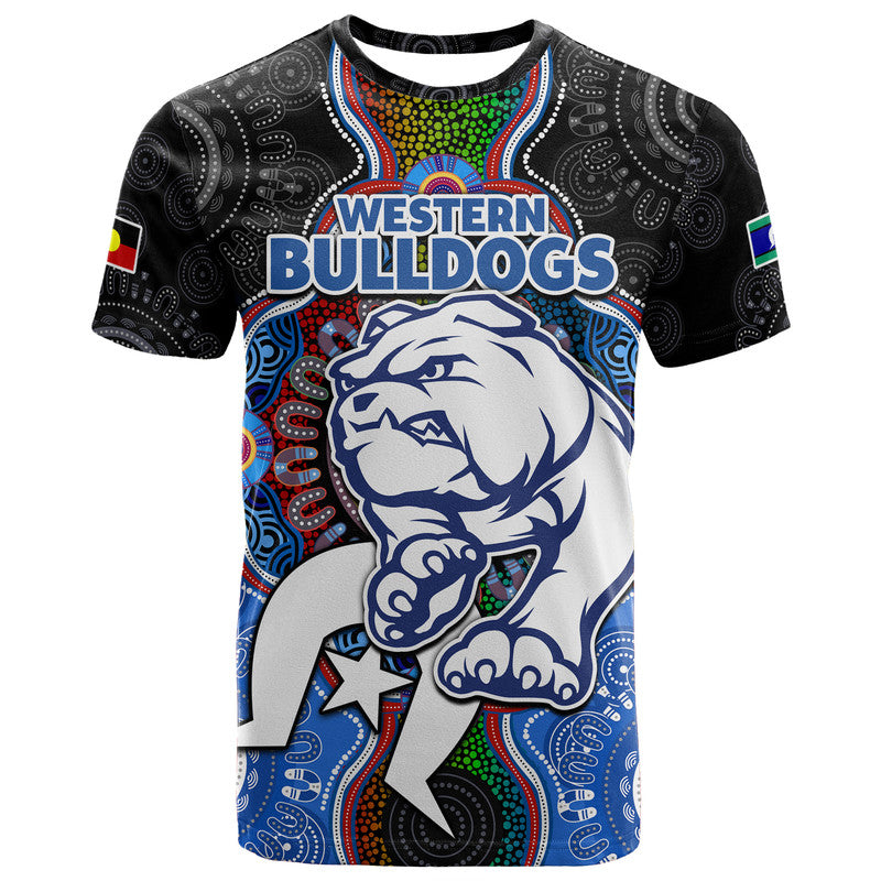 custom-personalised-western-bulldogs-football-naidoc-week-t-shirt-indigenous