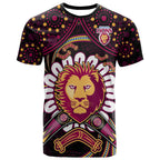 brisbane-lions-football-t-shirt-boomerang-indigenous-dots