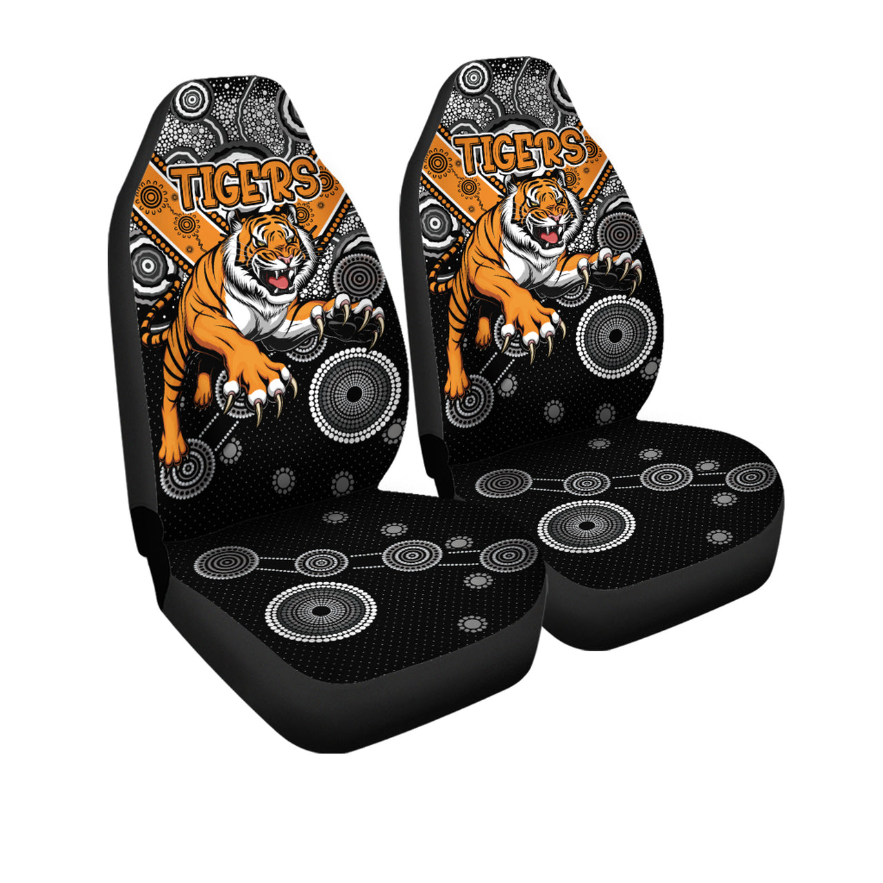 tigers-rugby-car-seat-covers-custom-super-tigers-car-seat-covers