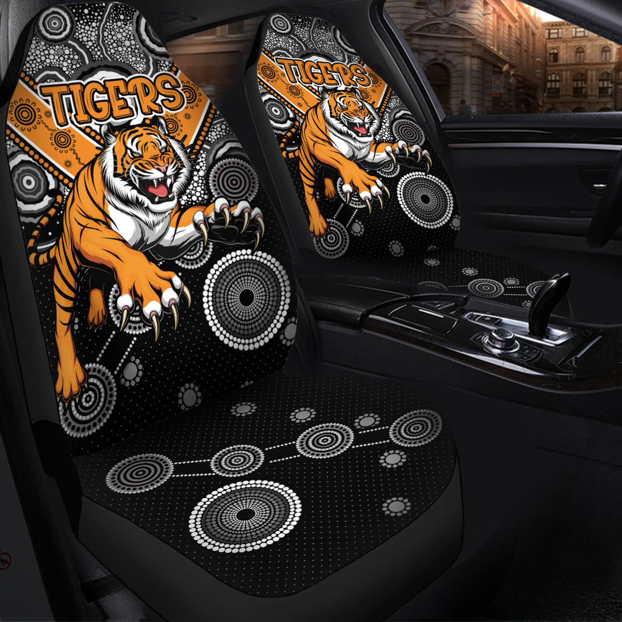tigers-rugby-car-seat-covers-custom-super-tigers-car-seat-covers