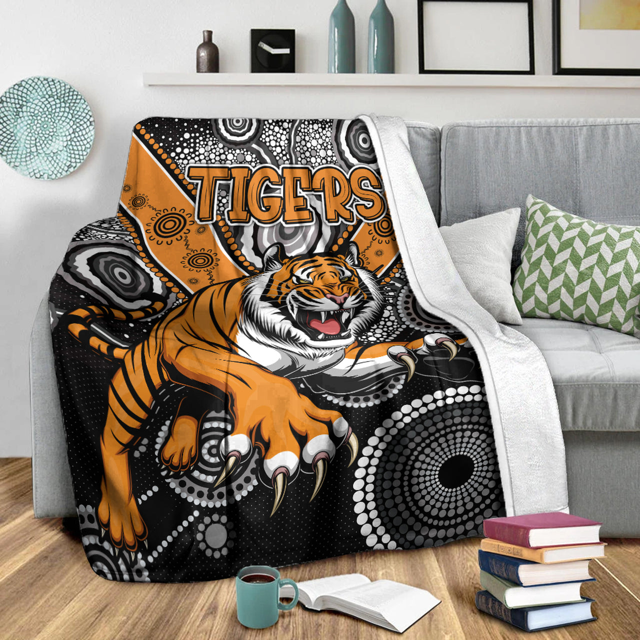 tigers-rugby-blanket-custom-super-tigers-blanket