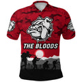 west-football-club-alice-springs-anzac-polo-shirt-the-bloods-simple-style-red