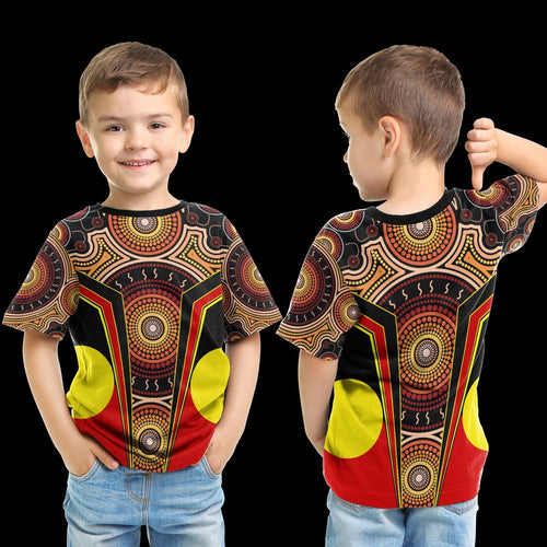 t-shirt-kid-aboriginal-with-dot-painting-art