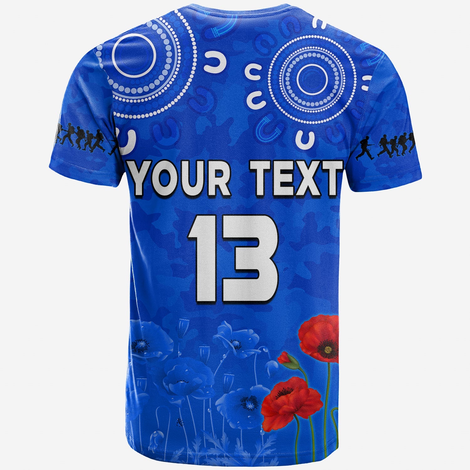 custom-text-and-number-bulldogs-anzac-2022-t-shirt-western-dogs-aboriginal-poppy