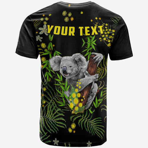 custom-personalised-golden-wattle-t-shirt-koala-australia-acacia-pycnantha-version-simple