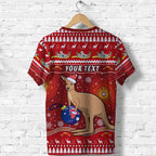 custom-personalised-australia-christmas-t-shirt-aboriginal-kangaroo