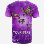 custom-personalised-australian-aboriginal-t-shirt-happy-turtle-family-version-purple