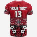 custom-text-and-number-bombers-anzac-2022-t-shirt-essendon-football-aboriginal-remember-them
