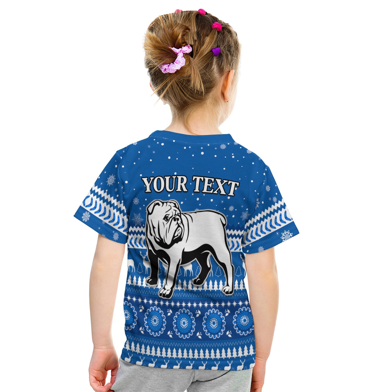 custom-personalised-bulldogs-t-shirt-kid-christmas-canterbury-bankstown