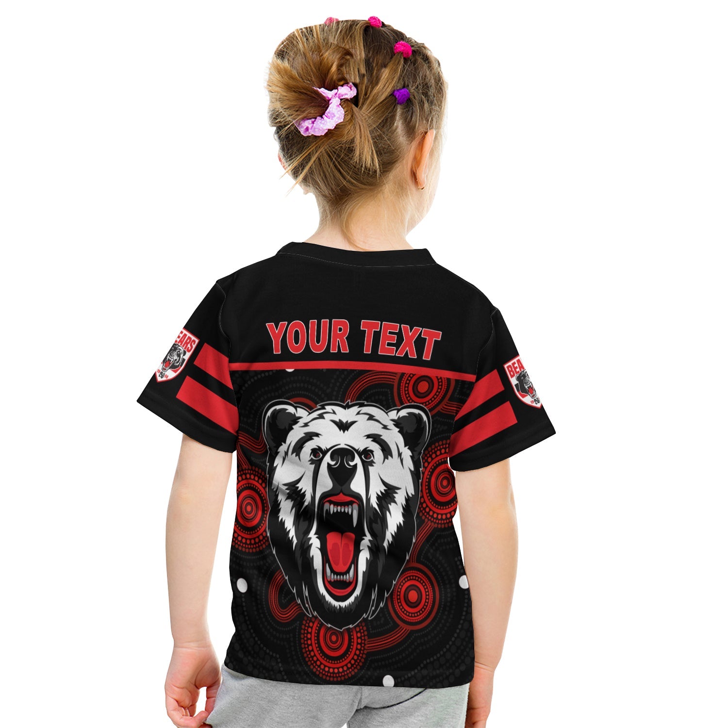 custom-personalised-the-bears-indigenous-t-shirt-kid-go-north-sydney