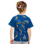 custom-personalised-aboriginal-art-t-shirt-kid-animals-australia-version-blue