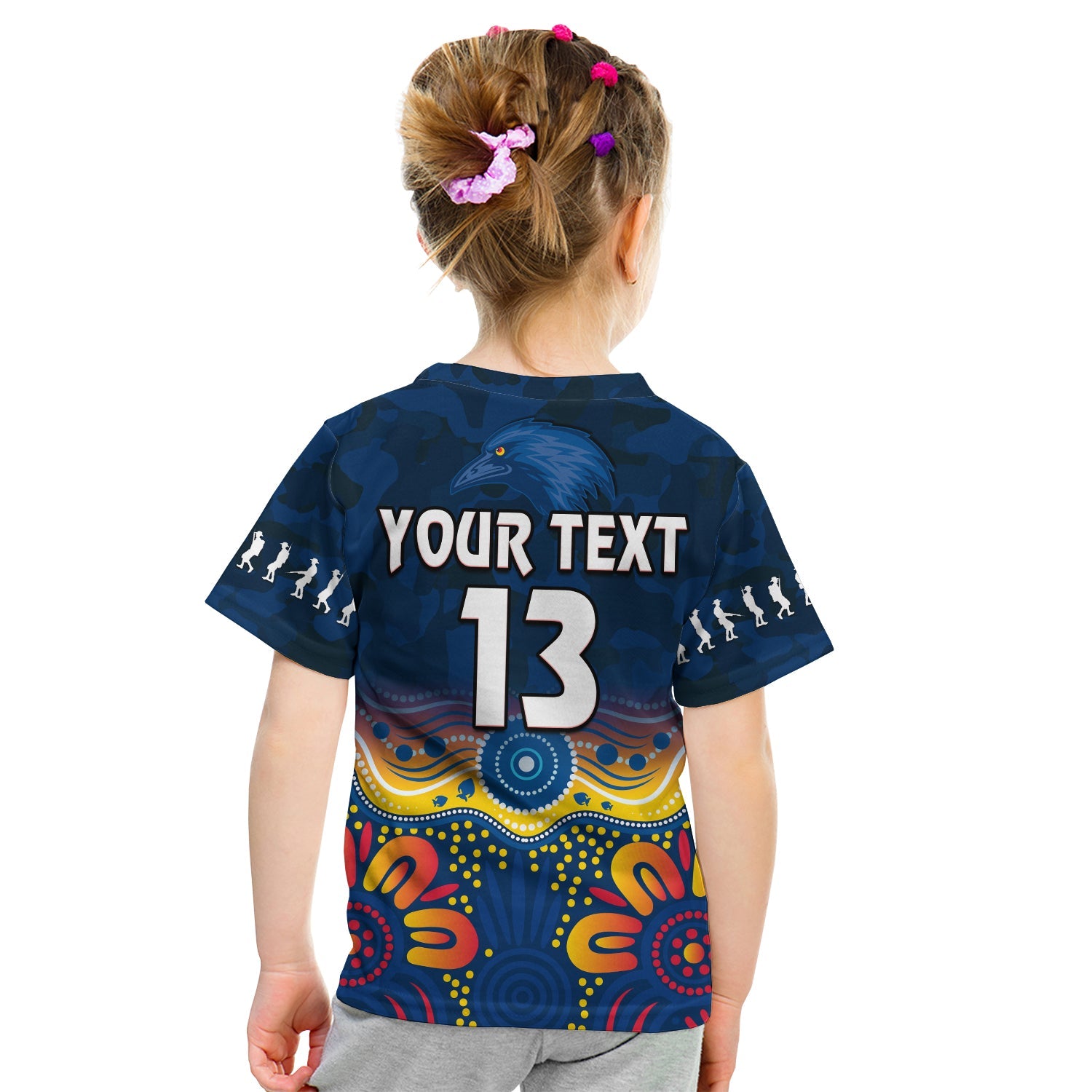 custom-text-and-number-crows-anzac-2022-t-shirt-kid-adelaide-football-camouflage-style