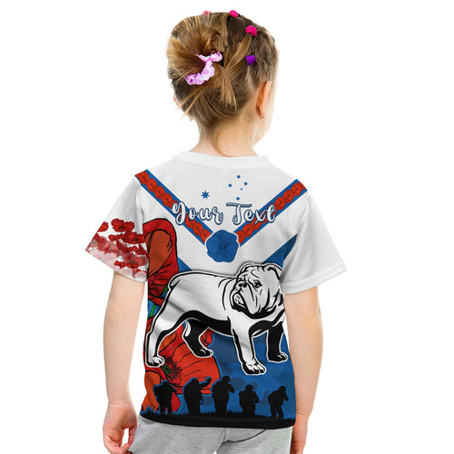 custom-personalised-bulldogs-anzac-day-t-shirt-kid-poppy-lest-we-forget