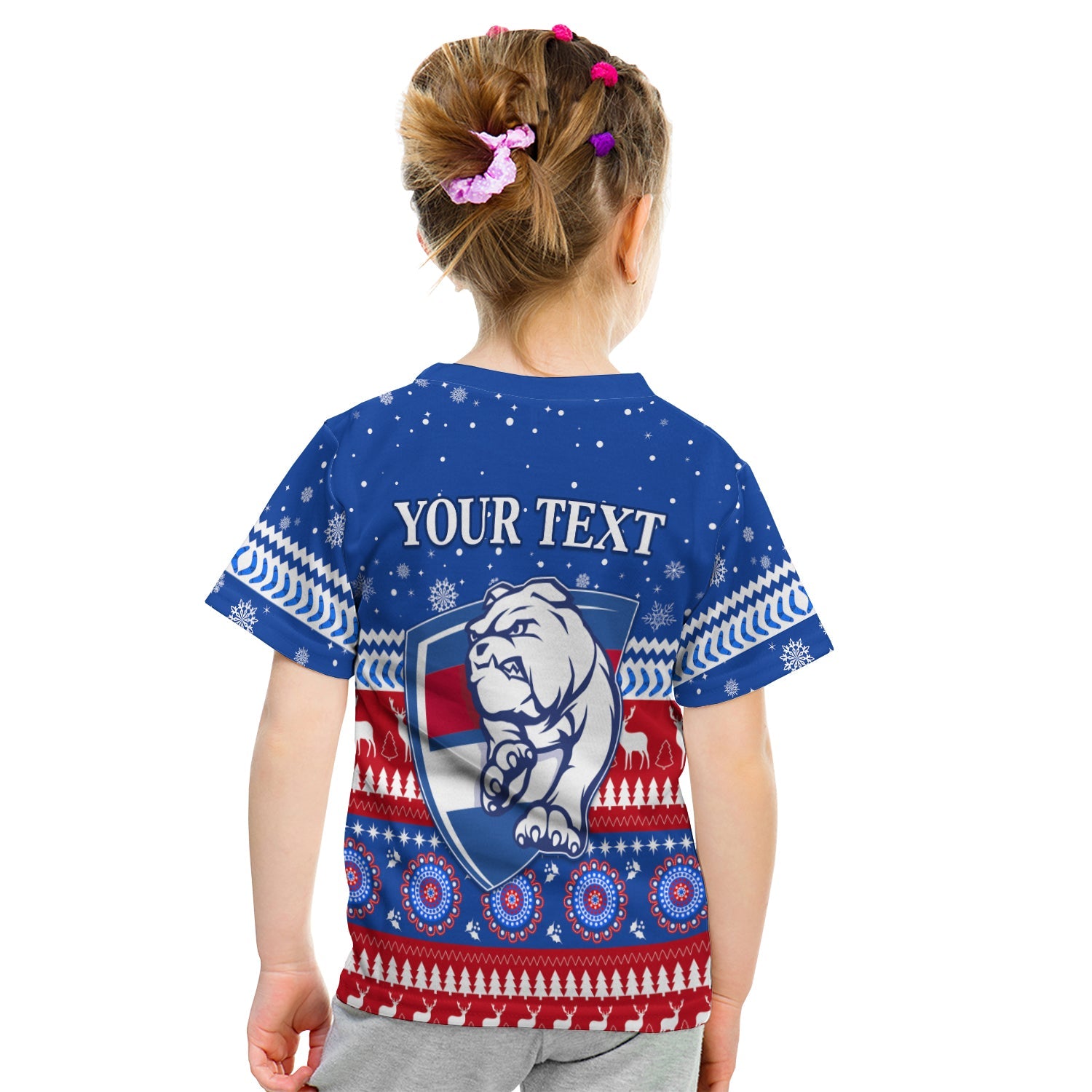 custom-personalised-bulldogs-football-christmas-t-shirt-kid-western-bulldogs