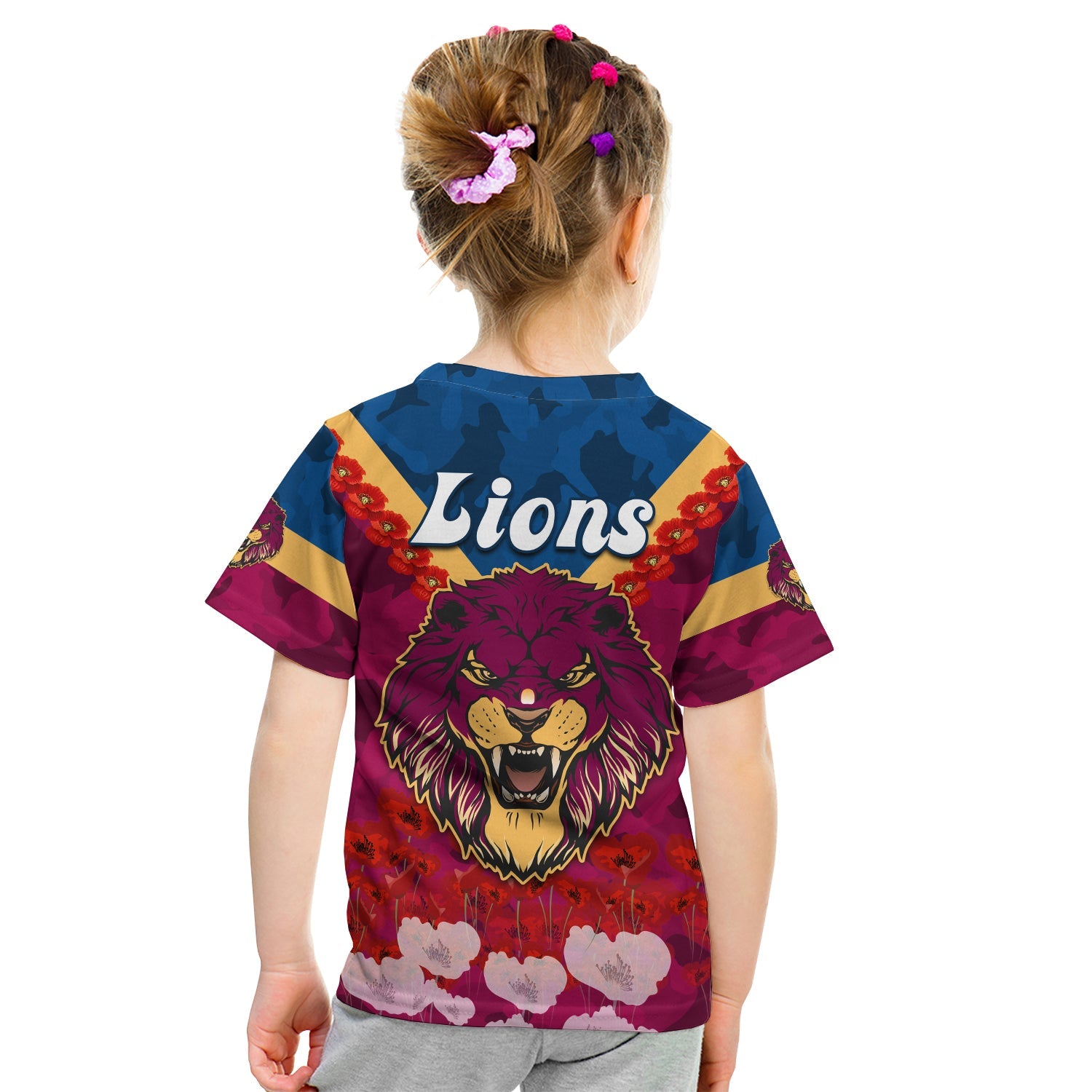 lions-anzac-2022-t-shirt-brisbane-brissie-poppy-flowers