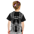 torres-strait-islands-t-shirt-kid-the-dhari-mix-aboriginal-turtle-version-black
