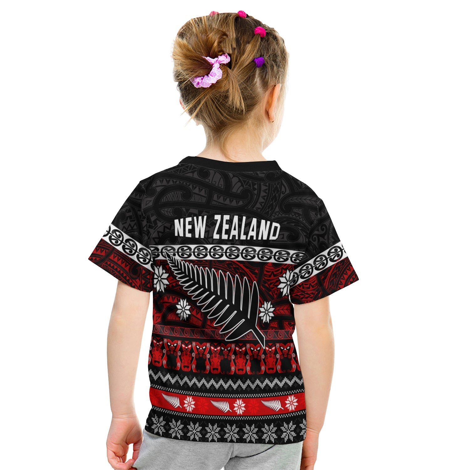 new-zealand-silver-fern-christmas-t-shirt-kid-maori-meri-kirihimete