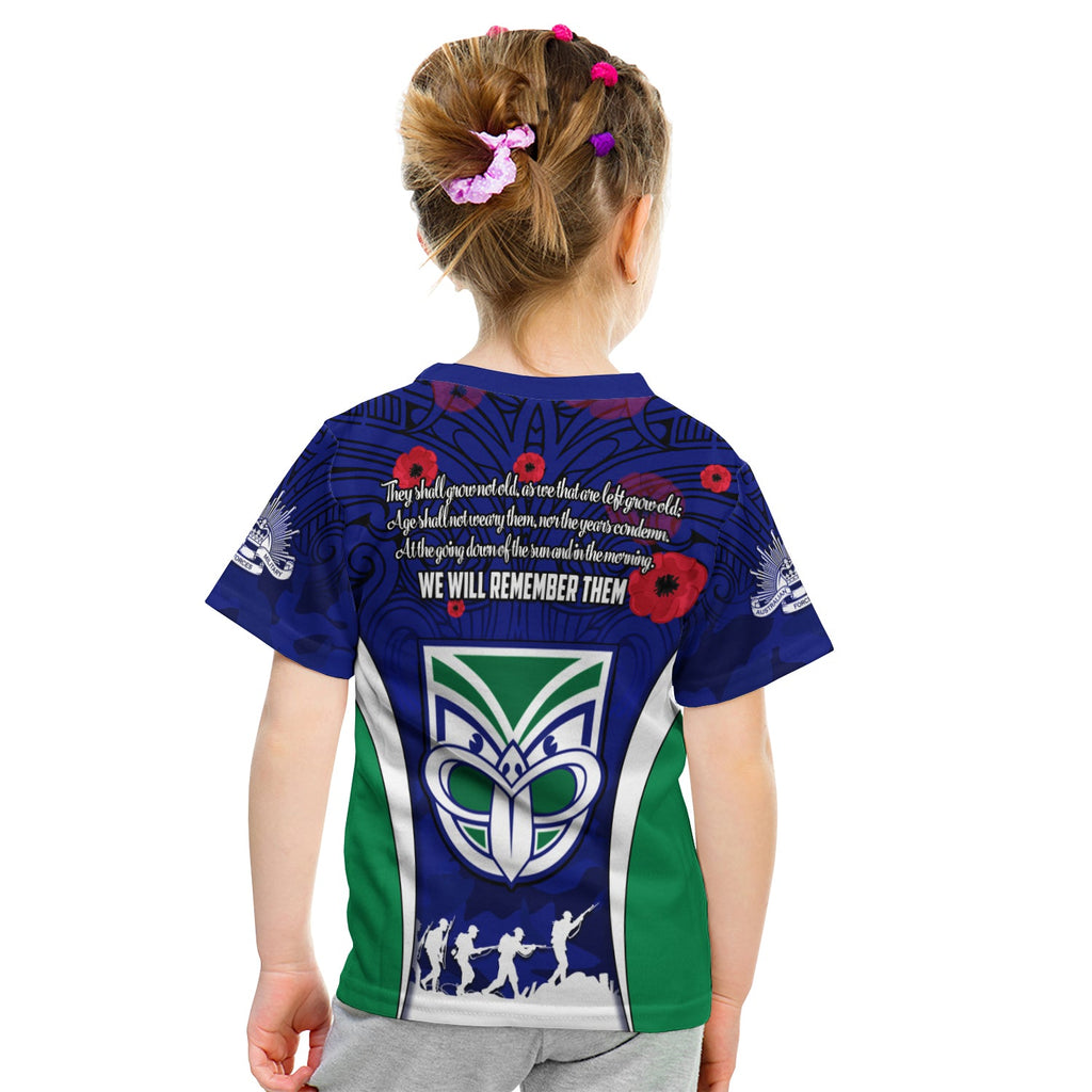 custom-personalised-warriors-anzac-2022-t-shirt-maori-pattern-always-remember-them