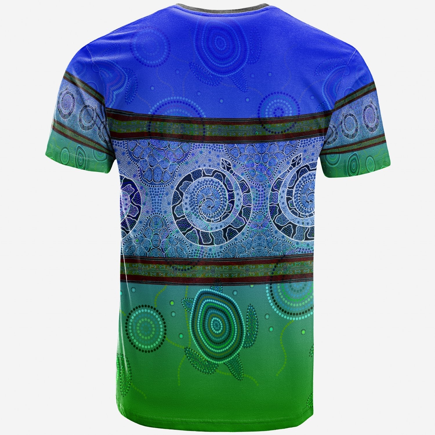 tshirt-turtle-with-dhari-mask-snake-patterns