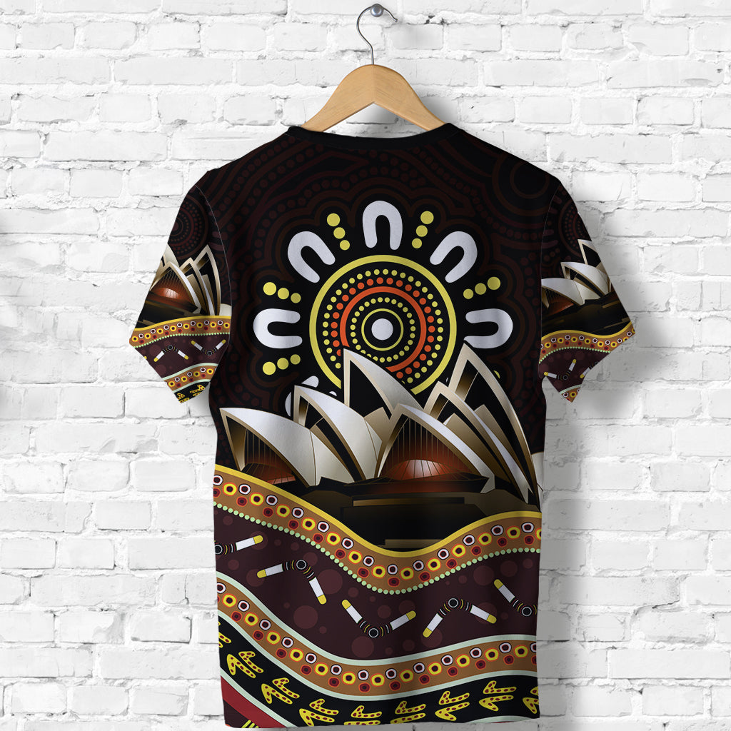 custom-personalised-sydney-australia-t-shirt-aboriginal-art-sydney-opera-house
