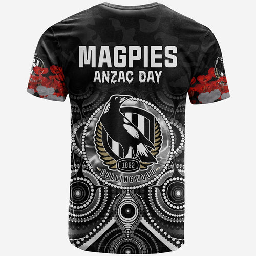 custom-personalised-magpies-anzac-2022-t-shirt-collingwood-football-aboriginal-poppy-flowers