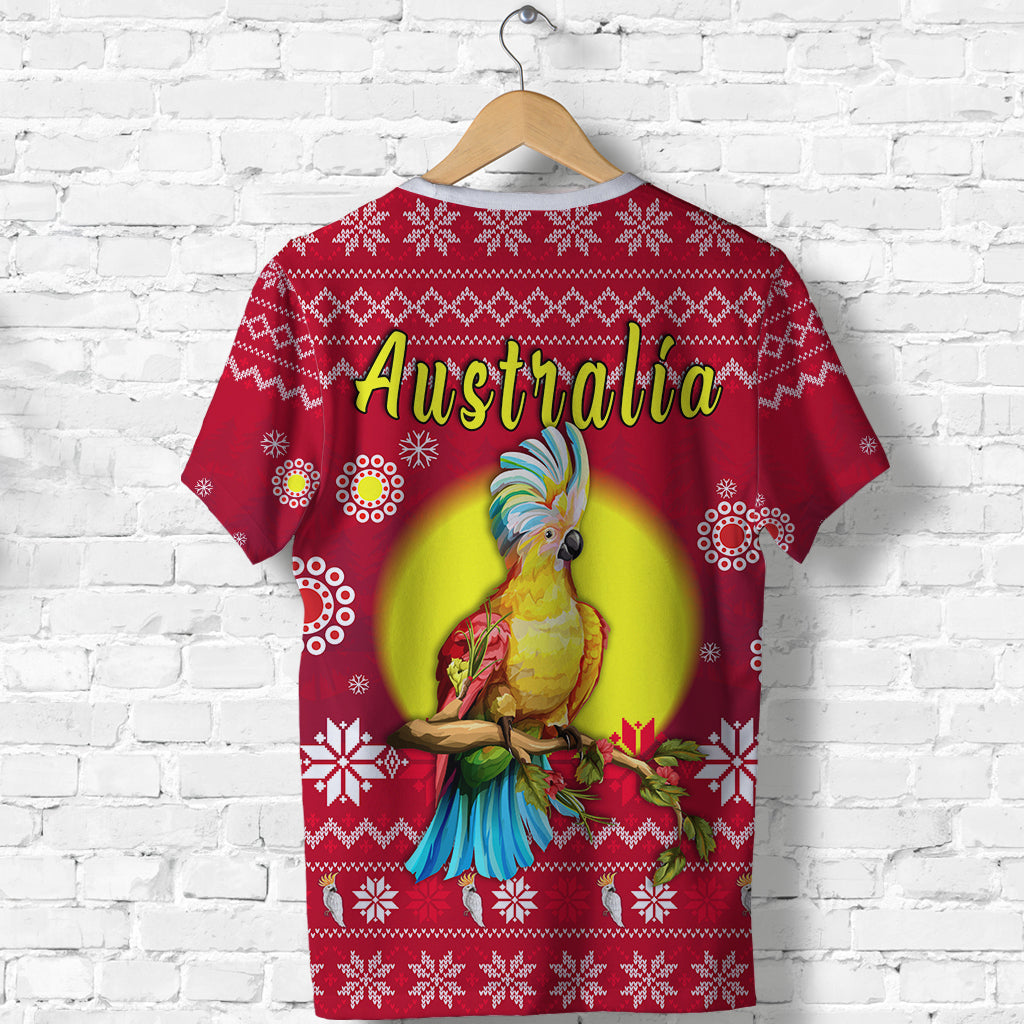custom-personalised-australia-christmas-t-shirt-be-loved-cockatoo