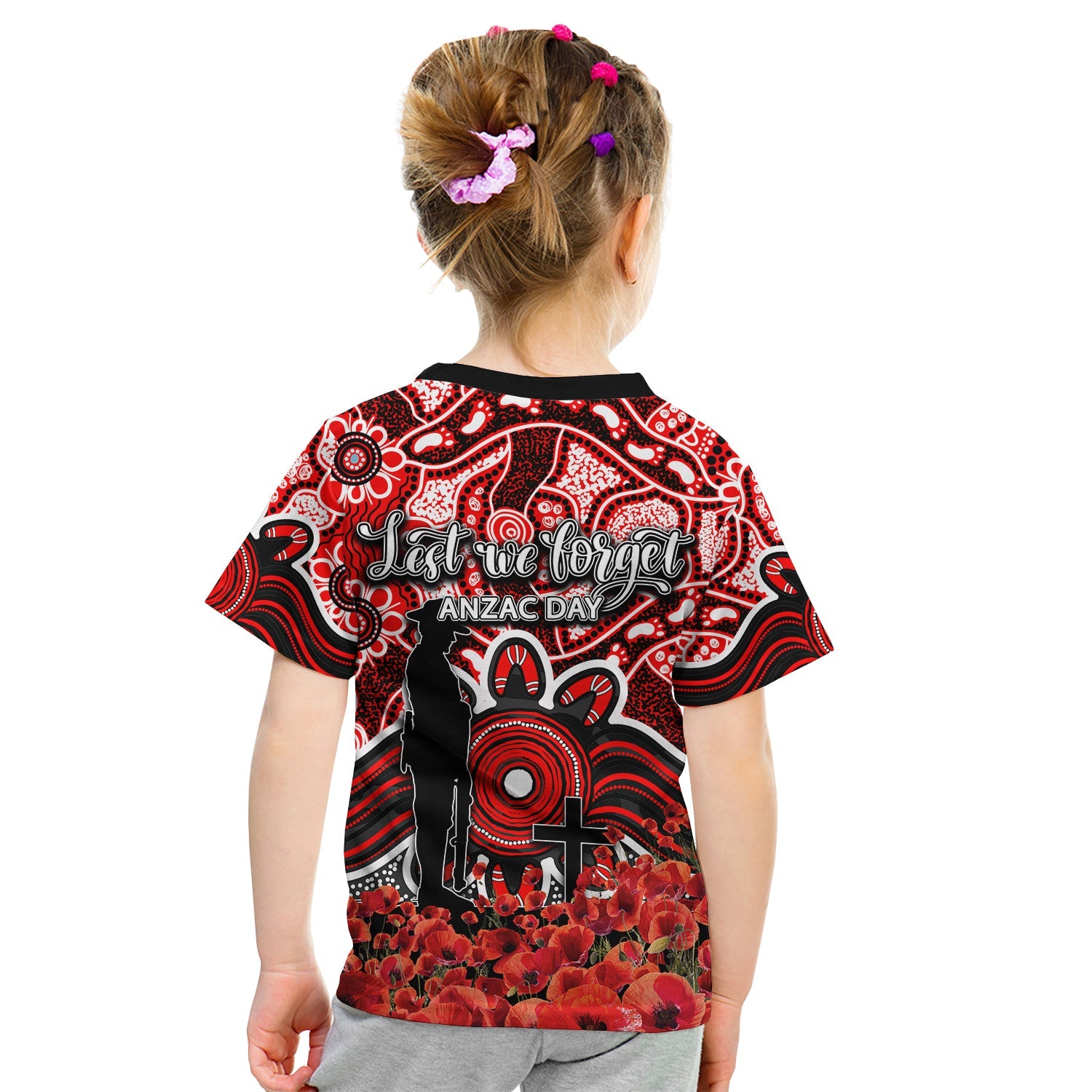 st-george-dragons-t-shirt-kid-anzac-day-poppy-flowers-with-aboriginal